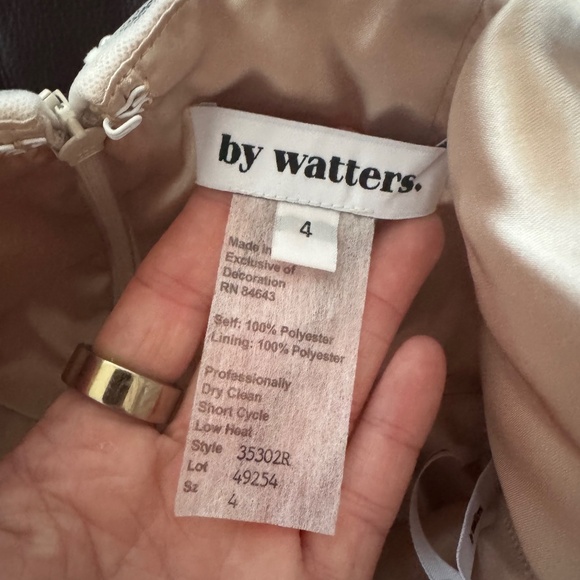 Macaron dress size 4 - By Watters - NWT - Picture 8 of 12